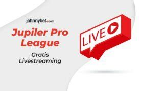 livestream jupiler pro league gratis